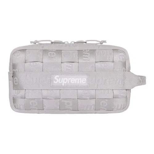 Supreme Ткань Клатч Стандартный Унисекс Серый