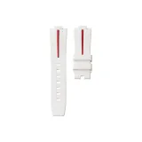 Белый с красной нитью