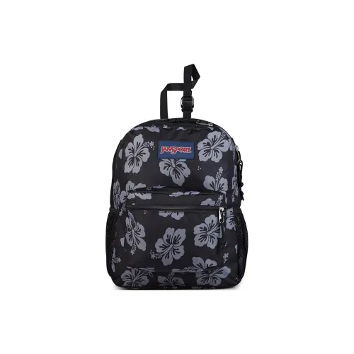 JanSport Полиэстер Рюкзак Унисекс Черный Серый