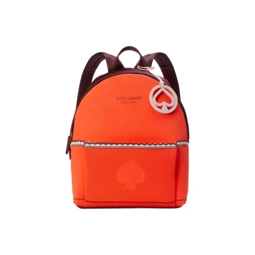 Kate Spade Нейлон Рюкзак Большой Женские Оранжевый