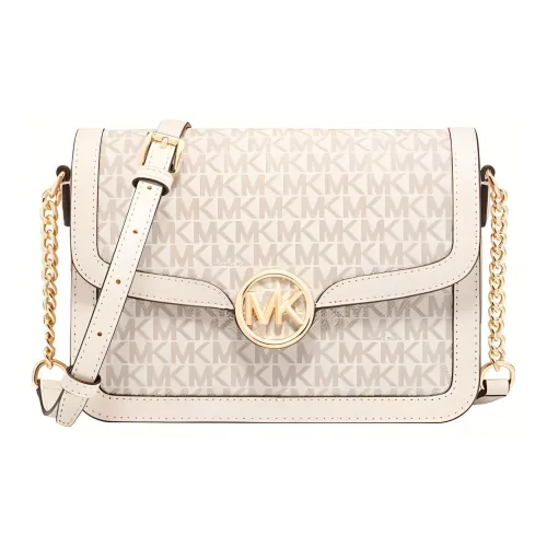 MICHAEL KORS Artificial Leather Shoulder Bag Medium Women's Vanilla White