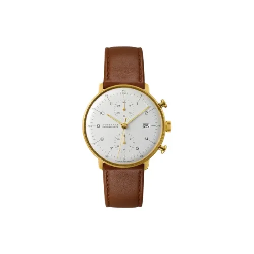 JUNGHANS Автоматический механический механизм Унисекс Часы 40 мм Серебряные