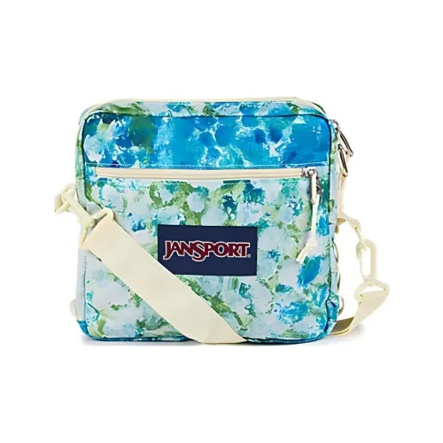 JanSport Полиэстер Сумка через плечо Унисекс Белый Синий