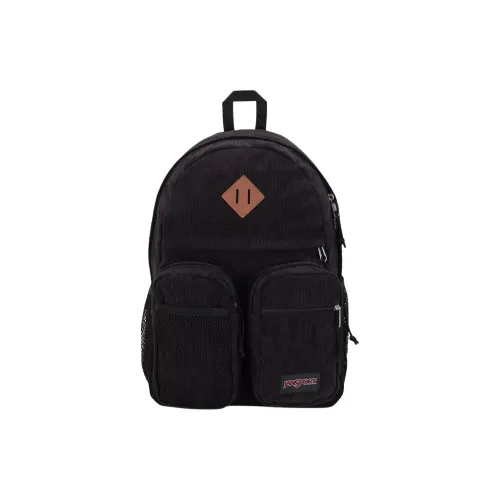 Jansport Переработанный полиэстер рюкзак унисекс черный
