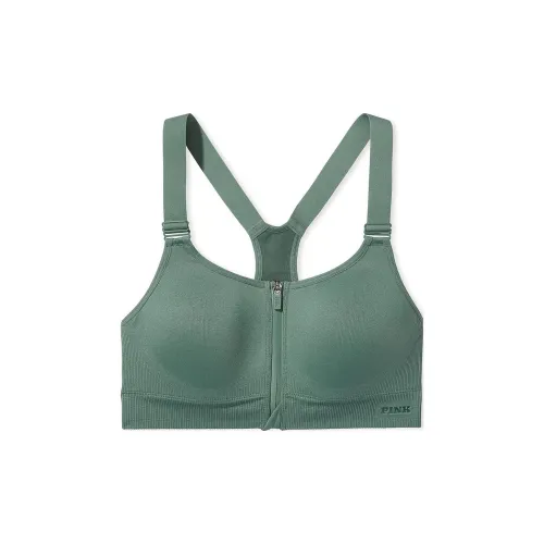 Victoria's Secret Розовый Бесшовный Воздух HIGH Impact Спортивный Бюстгальтер Свежий Лес Бюстгальтер Женский Свежий Лес