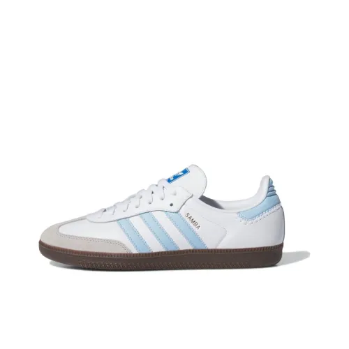 adidas originals SAMBA OG Кроссовки для скейтбординга Низкие Белые Мужские