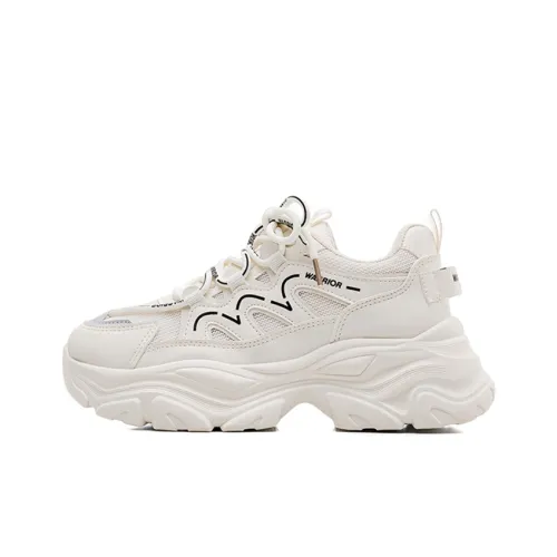 Warrior Низкие кеды с толстой подошвой Женские