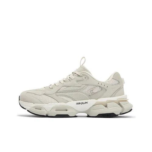 361° Lingmou Pro Slip-Resistant Abrasion-Resistant Low Top Casual Men's Durable Gray