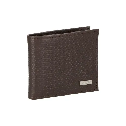 CALVIN KLEIN Натуральная кожа Кошелек Мужской Коричневый