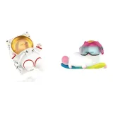 Подтвержденная версия модели - Космонавт Шлем + Лыжный Шлем (развертывание и снятие упаковки)