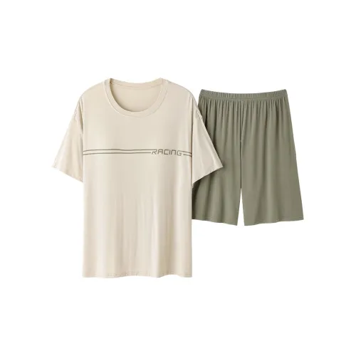 William Pajama Комплект Женский Абрикос