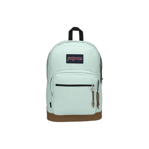 Jansport Cordura® Ткань с Замшей Рюкзак Унисекс Свежий Мятный