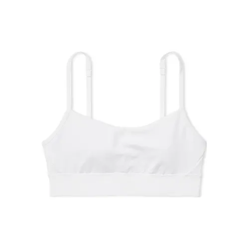 Victoria's Secret Розовый Ultimate Scoop Спортивный Бюстгальтер Optic Белый Бюстгальтер Женские Optic Белый