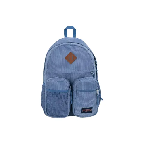 JanSport Полиэстер Рюкзак Унисекс Элемент Синий Вельвет