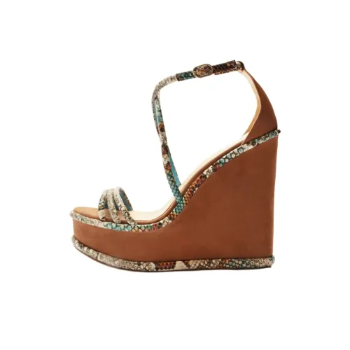 Alexandre Birman One Ремень Сандалии 12 см Женские Коричневый