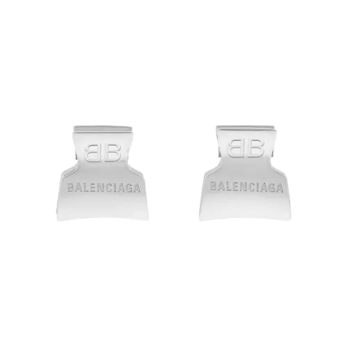 Balenciaga Заколки для волос из цинкового сплава Женские Серебряные