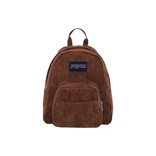 JanSport Переработанный полиэстер рюкзак мини унисекс коричневый