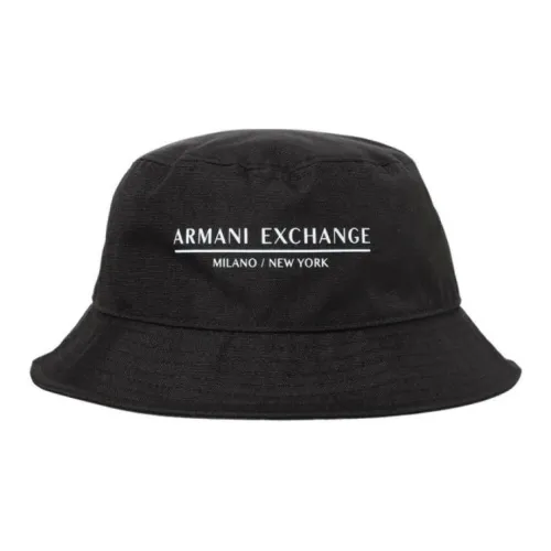 ARMANI EXCHANGE Полиэстер Cotton Bucket Hats Унисекс Черный