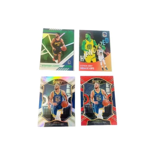 PANINI Warriors Stephen Curry Рефракция Игрок Карта Товар Спортивные карты 4 шт