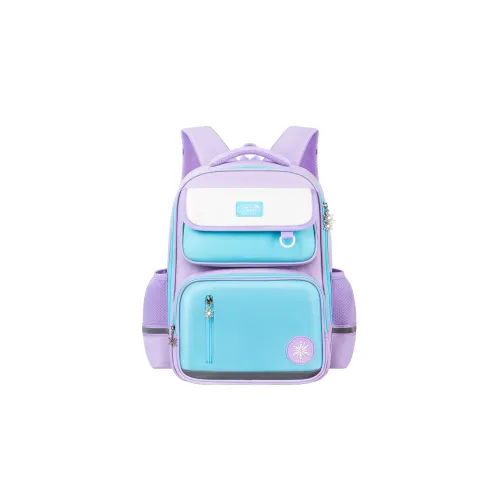 DISNEY FROZEN Серия Полиэстер Преппи Сумка Дорожная Сумка Рюкзак Студенческий Рюкзак Стандартный Детский Фиолетовый Розовый