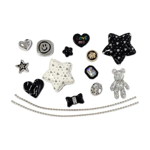 US8ACC Смола Сплав Полиэстер Волокно PU кожа Аксессуары для обуви Унисекс