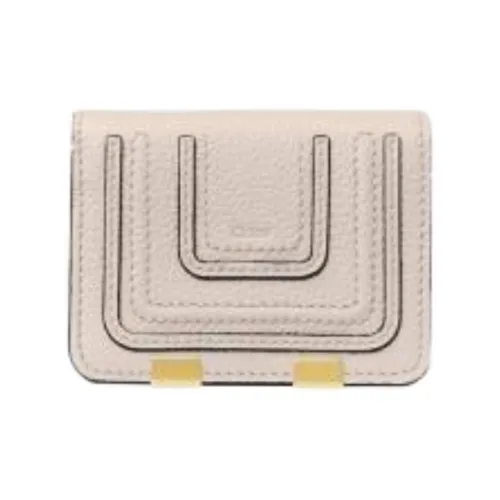 Chloe Marcie Коровья крупнозернистая кожа Кошелек Маленький Женский Светлый Румяна