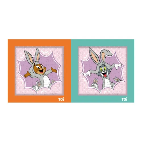 TOI Кошка Мышка CP Для взрослых EDITION 49 Штук Пазл Слепые коробки Один Mystery Коробка Целая коробка 12 шт