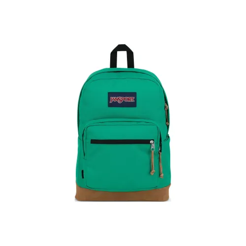 Jansport Замша Рюкзак Унисекс Темно-зеленый