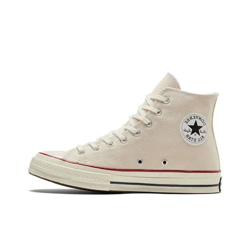 Converse Chuck 70 Износостойкие и Легкие Высокие Кеды Унисекс Экрю