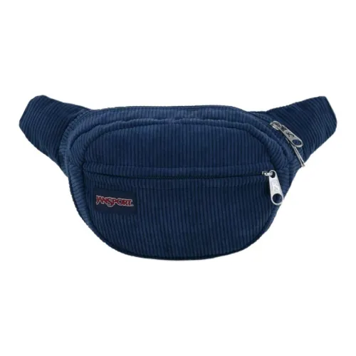 Jansport Переработанный полиэстер бананка унисекс морской синий вельвет