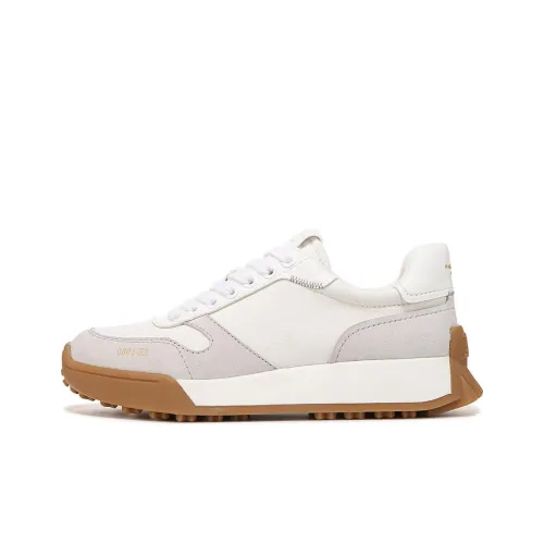 SAM EDELMAN Низкий топ Повседневная обувь Женская Белый Серый