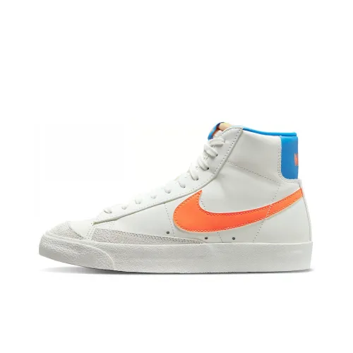 Nike Blazer Slip-Resistant Abrasion-Resistant Легкий MID Скейтбординг Кроссовки Мужские