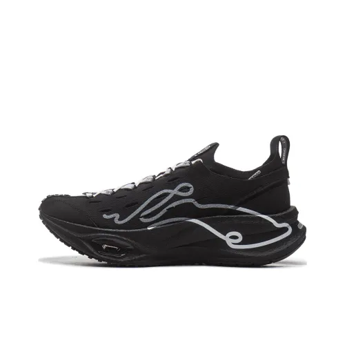 Подкладка Shock Absorbers противоскользящие устойчивые к истиранию низкий топ беговые кроссовки унисекс черный