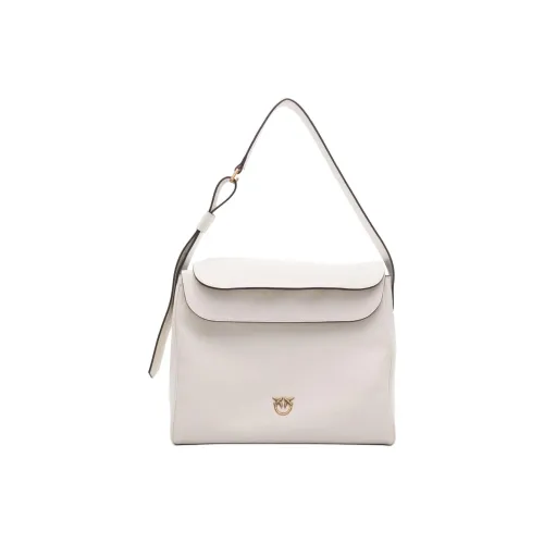 PINKO Love Birds series Телячья кожа Сумка через плечо Женская Белая