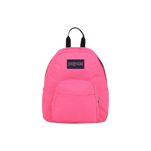 Jansport Переработанный полиэстер рюкзак мини унисекс ярко-розовый