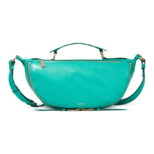 LANCEL Кожа Сумка Сумка через плечо Сумка через плечо Средняя Женская Сине-зеленая