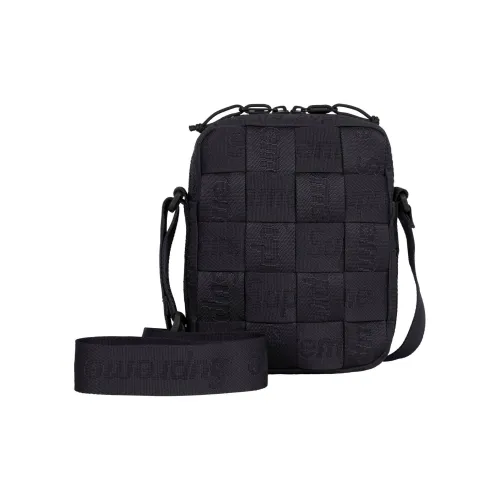 Supreme Жаккард Сумка через плечо Стандартная Унисекс Черная