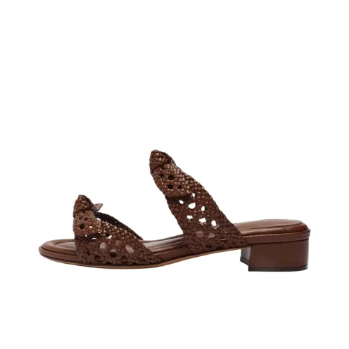 Alexandre Birman Слипоны 3 см Женские Коричневый