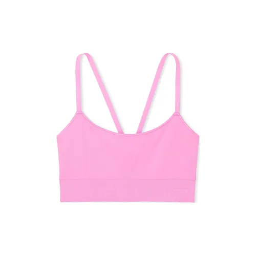 Victoria's Secret Розовый Бесшовный Scoop Спортивный Бюстгальтер Lola Розовый Бюстгальтер Женские Lola Розовый
