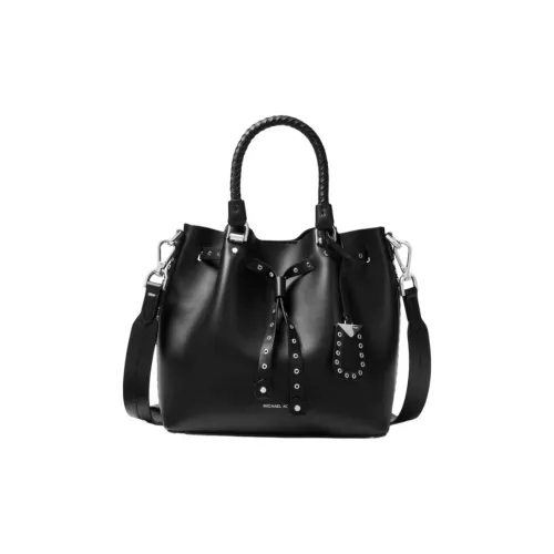 MICHAEL KORS Blakely Кожа Ведрообразная Сумка Сумка Сумка через плечо Сумка через плечо Маленькая Женская Черная