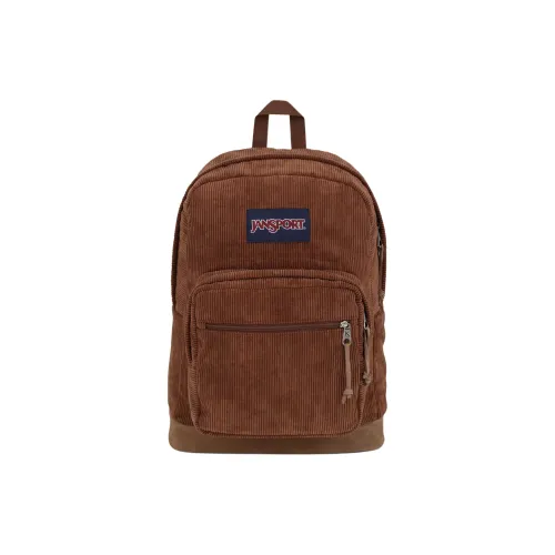 JanSport Замша Рюкзак Унисекс Коричневый Вельвет