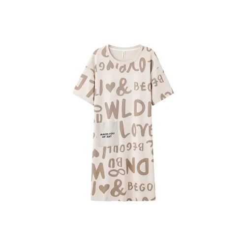 The Story Of The Flower Season Ночная сорочка Женская Экрю