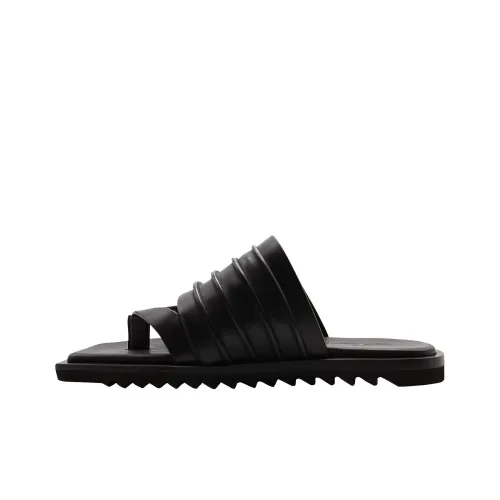 RICK OWENS Шлепанцы Черные Женские