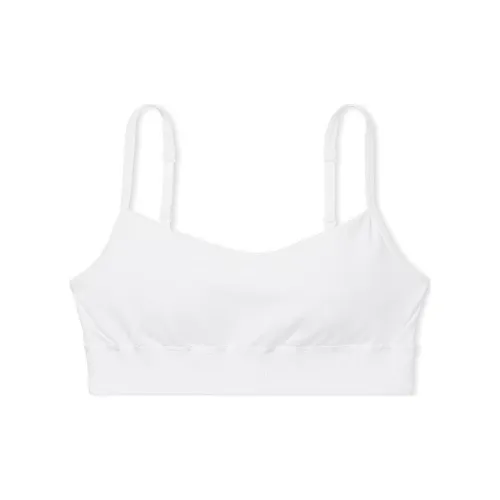 Victoria's Secret Розовый Ultimate Scoop Спортивный Бюстгальтер Optic Белый Бюстгальтер Женские Optic Белый