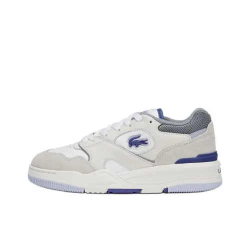 LACOSTE Collaboration Low Топ Скейтборд Кроссовки Женские Светло-Синий