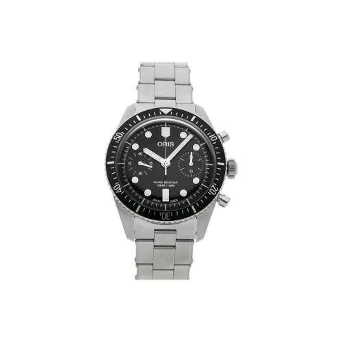 Oris Автоматический механический механизм Унисекс Dive 65 Replica Collection Часы 40 мм Черные