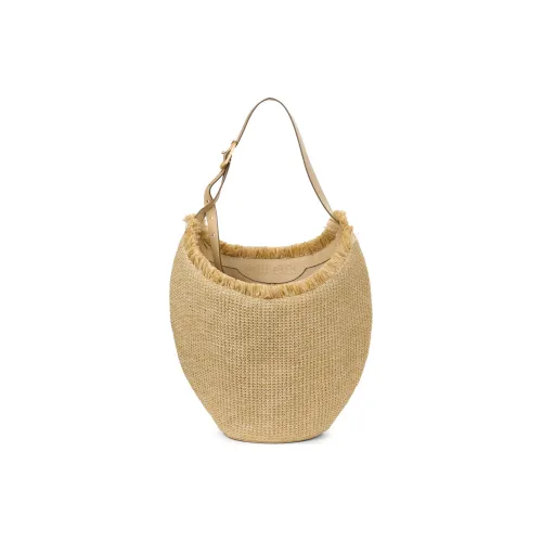 CULT GAIA Полиэтилен Телячья кожа Одно плечо Сумка Женская Песочно-бежевый Желтый