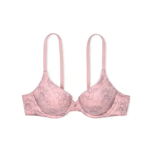 Victoria's Secret Центральная часть By Victoria 7449 Comfort Форма Perfect Форма PUSH Вверх Гладкий Бюстгальтер Женские Розовый