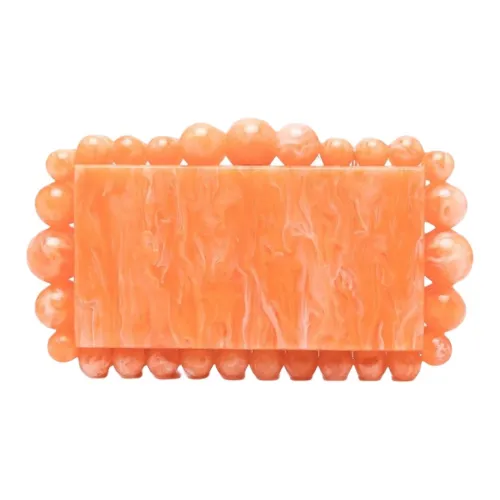 CULT GAIA Акриловый клатч женский оранжевый