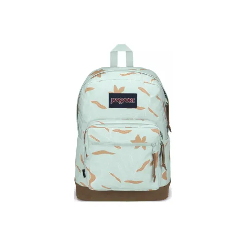 JanSport Замша Рюкзак Унисекс Зеленый